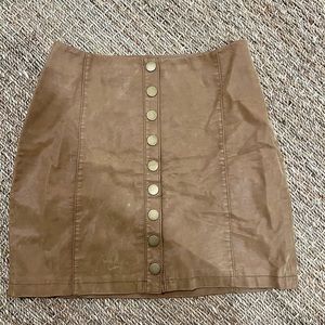 FREE PEOPLE - Oh Snap Mini Skirt Size 0